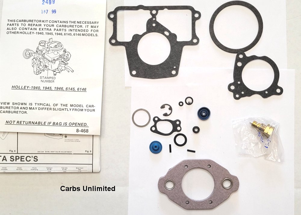 CARB KIT SEE KIT #15773A