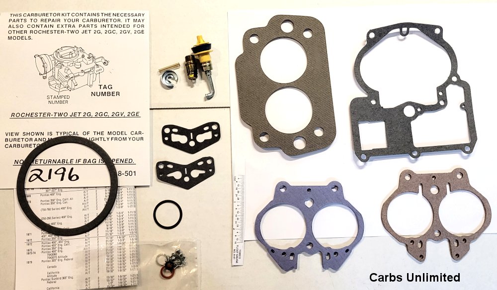 CARB KIT R2