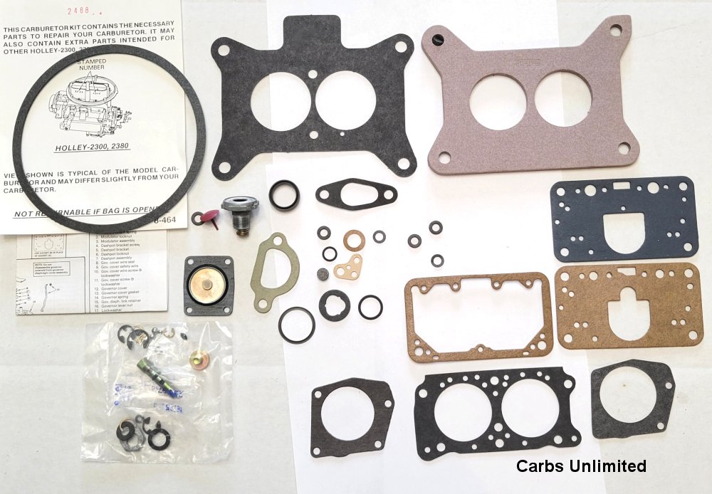 CARB KIT Holley 2300, 2380