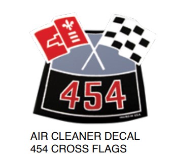 Air Cleaner Decal 454