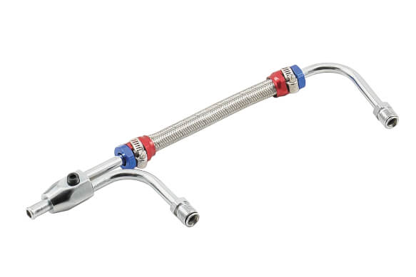 Holley-Style Dual Feed Fuel Line Kit