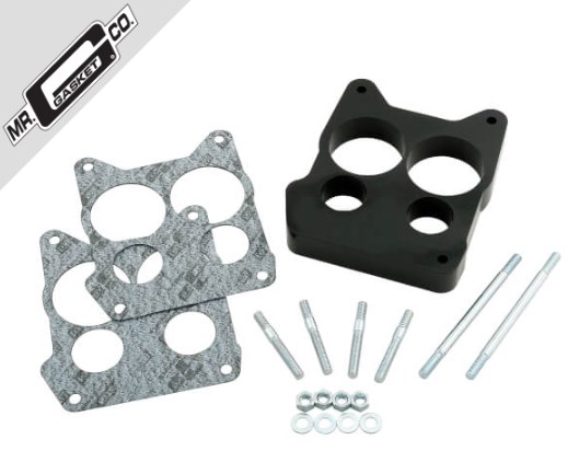 MR. GASKET PHENOLIC CARBURETOR SPACER KIT - 1 INCH - 4 HOLE