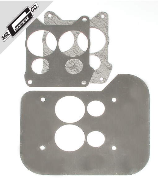 MR. GASKET CARBURETOR HEAT SHIELDS - ROCHESTER QUADRAJET