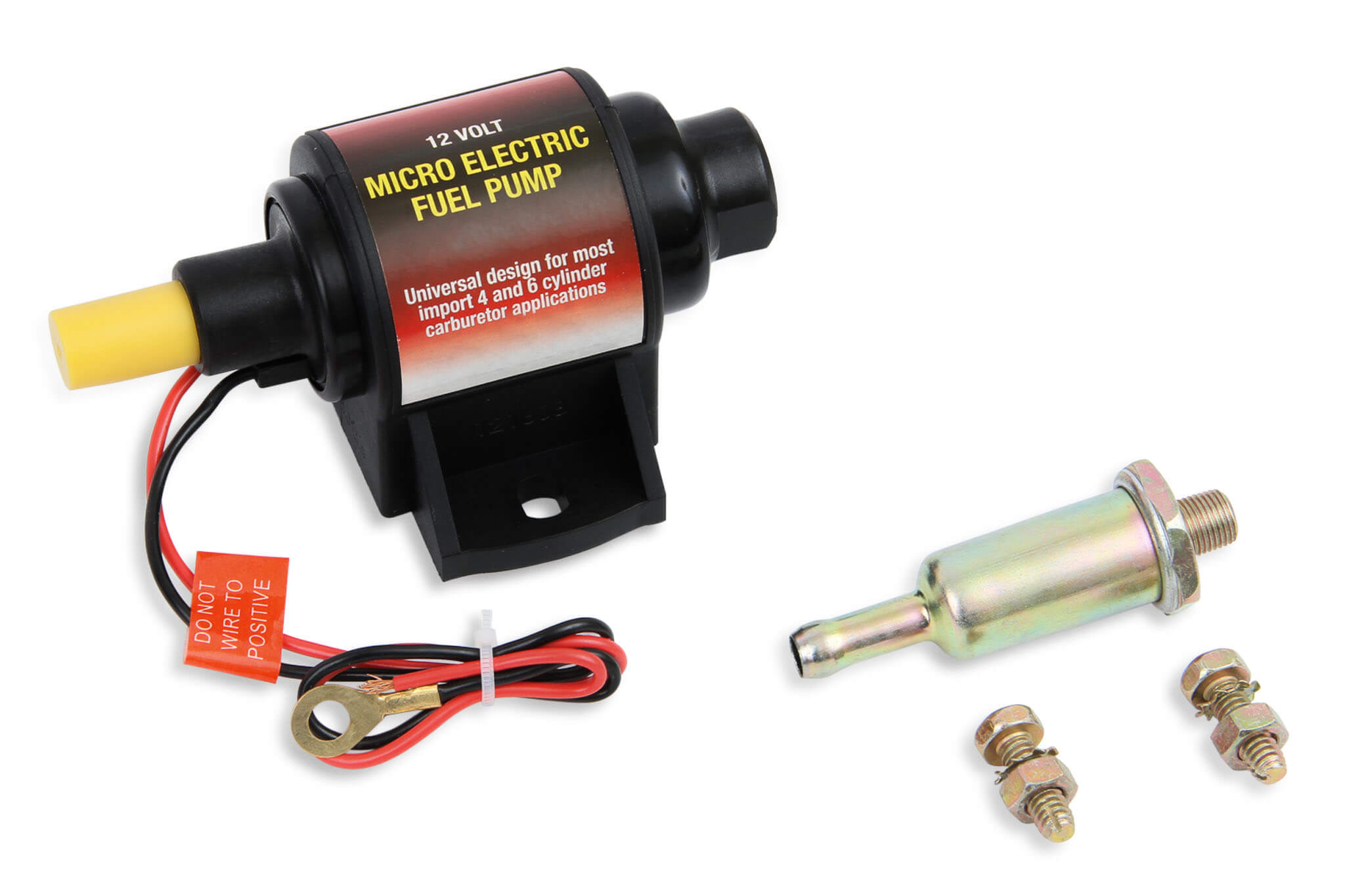 Electric Fuel Pump (Micro) - 2 - 3.5 lbs 28GPH