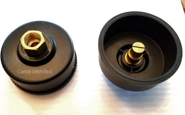 Hot Air Choke Cover Cap  (Plastic) Brass fitting