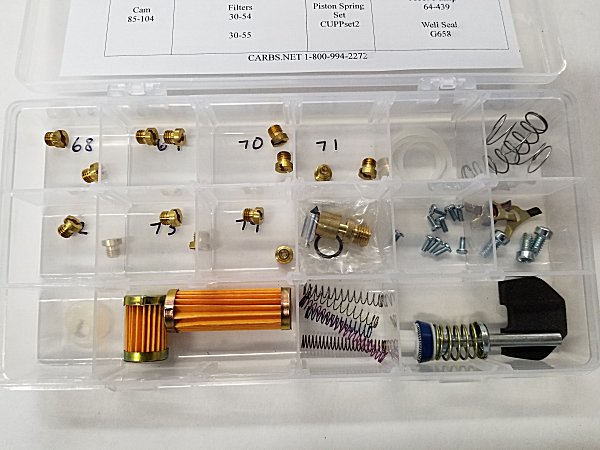 Quadrajet Master Kit 16