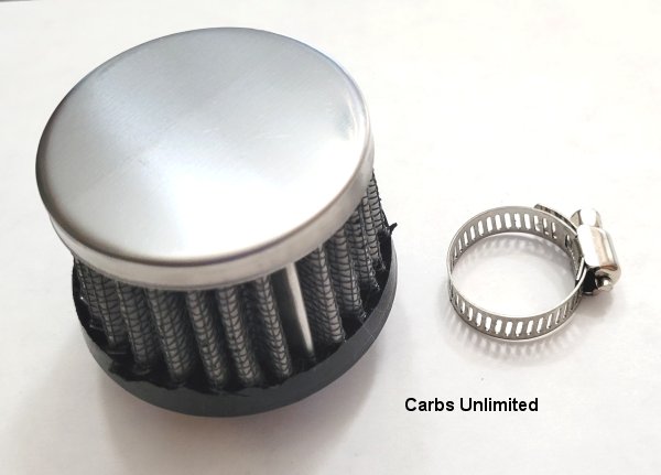 Filters Valve Cover Filter Chrome