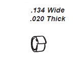 Gasket - FLAT HOLLEY NYLON BUSHINGS