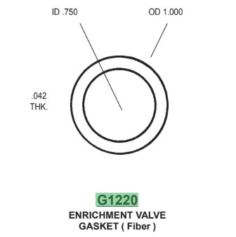 Gasket - Power Valve Gasket