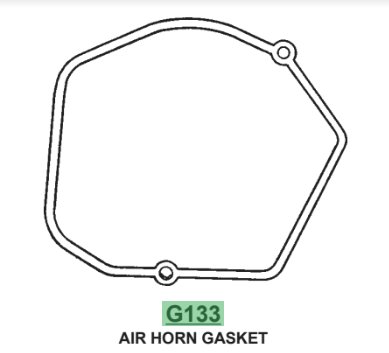 Air horn Gasket