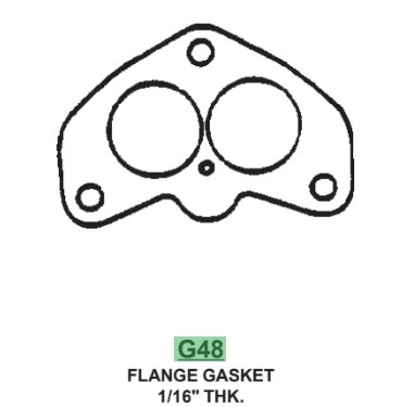 Base Base gasket 3 bolt