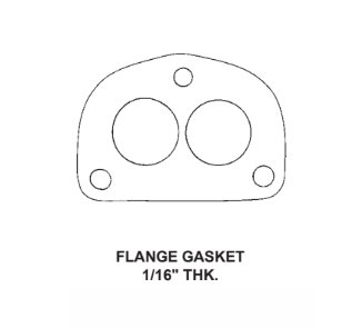 Base gasket 3 bolt