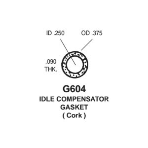 Gasket - CORK IDLE COMPENSATOR Gasket