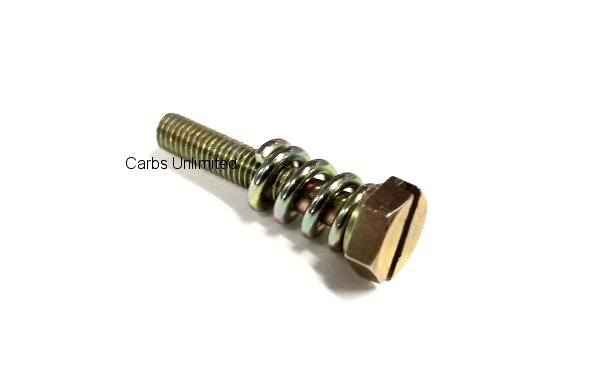 Idle adjusting screw with spring F-2
