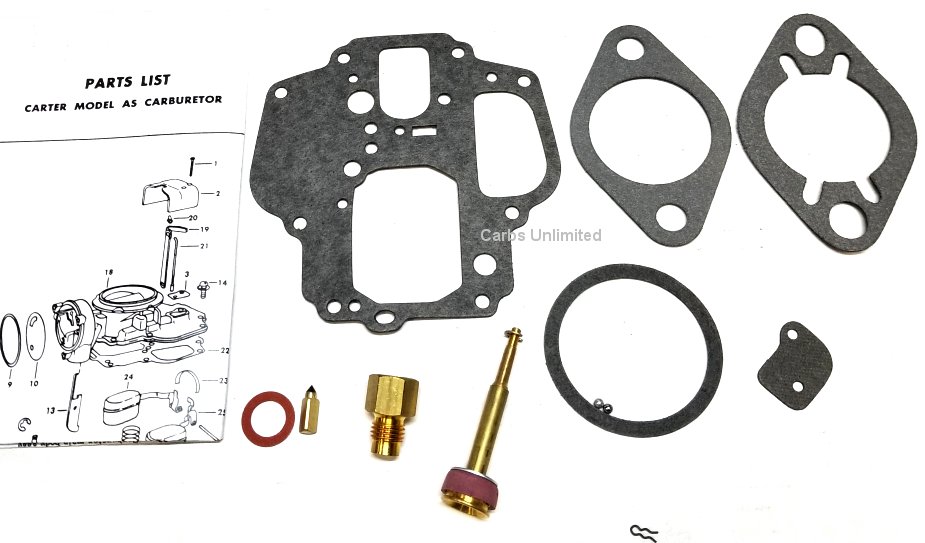 Classic Carburetor Kit - Carter AS  (special order only)