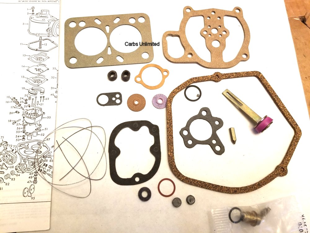 Classic Carburetor Kit - Holley 885 FFG