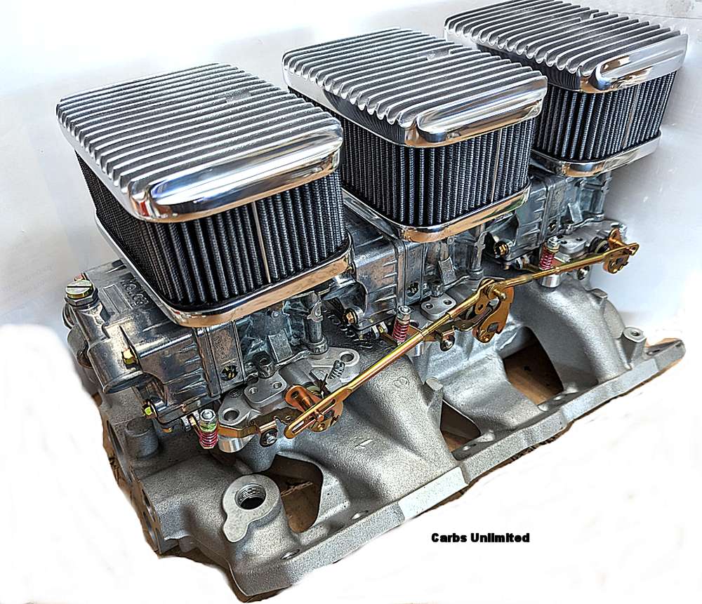 Tripower Manifold Pontiac 350-455 66and newer