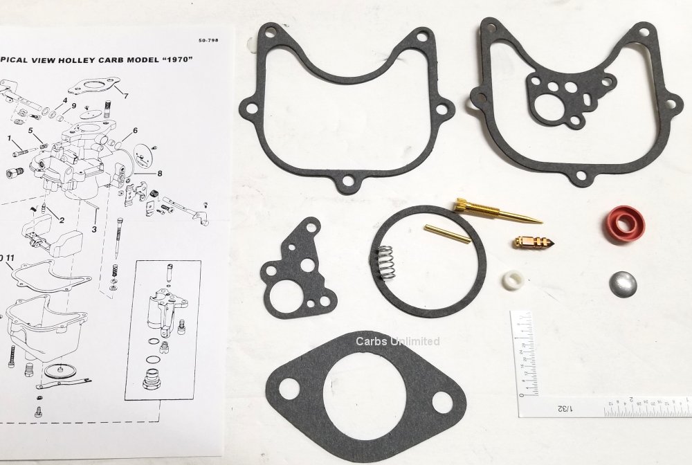 Holley Model 1970 Rebuild Kit