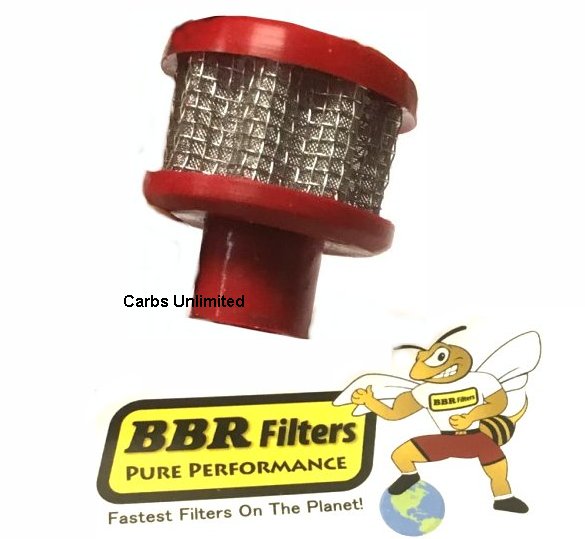 Bill B BBR Filters Valve Cover Filter RED