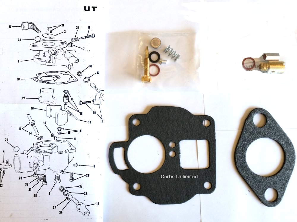 Carburetor Kit - Carter UT