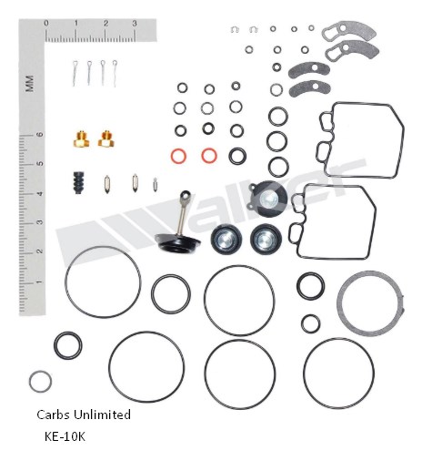 Carb Kit Keihin Dual singles (does 2 carbs)