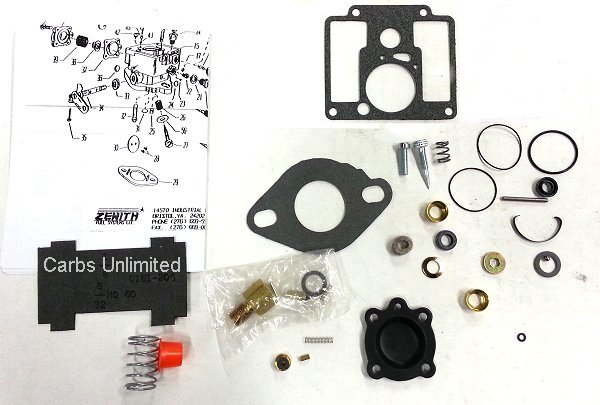 Zenith Fuel Systems Rebuild Kit DD+