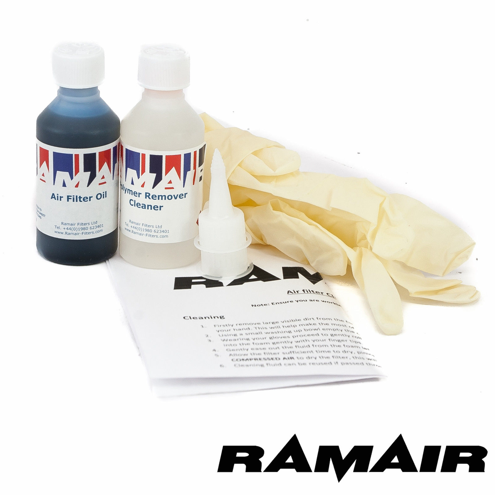 RamairClean - Ramair Foam Air Filter Cleaning Kit & Treatment