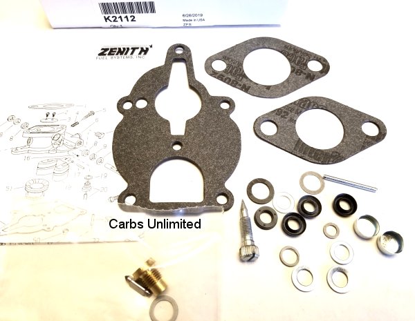 Zenith Fuel Systems Rebuild Kit
