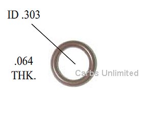 O-Ring Fuel Outlet Tube - GM