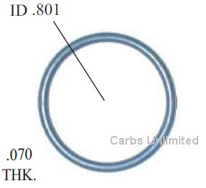 Lower Injector O-Ring - Ford