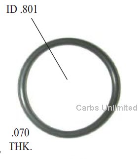 GM UPPER INJ O-RING