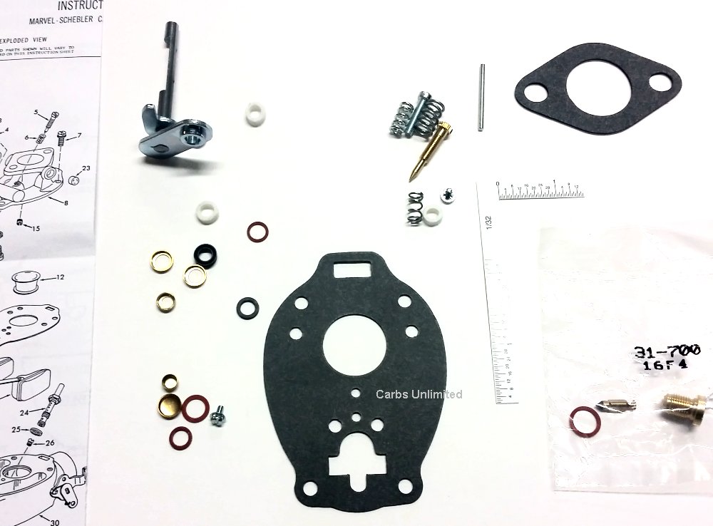 Marvel-Schebler Rebuild Kit w/ Throttle Shaft