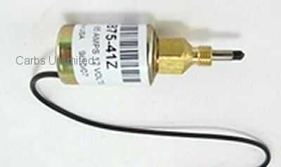 Zenith B75-41z Solenoid. 12 Volt, 9mm threads