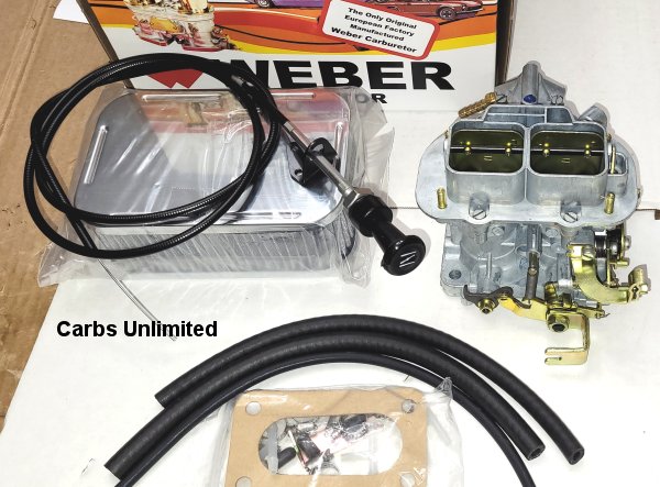 BMW 2002 Weber 32/36 DGV carb conversion kit
