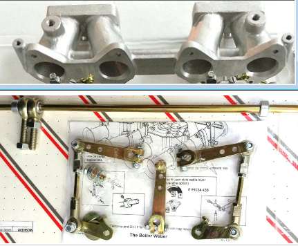 Manifold Nissan Dual DCOE