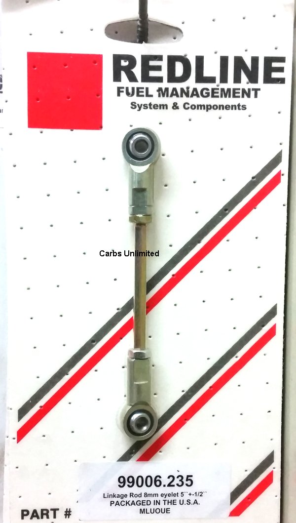 Adjustable Linkage Rod 5mm Eyelet Metal Ends 4 1/2" -  5 1/2"