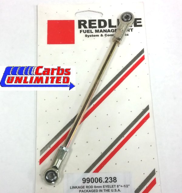 Adjustable Linkage Rod 8mm(5/16) Eyelet Metal Ends 7 1/2 -  8 1/2