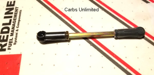 Adjustable Linkage Rod 8mm(5/16) Plastic ball socket Ends 7 1/2 -  8 1/4