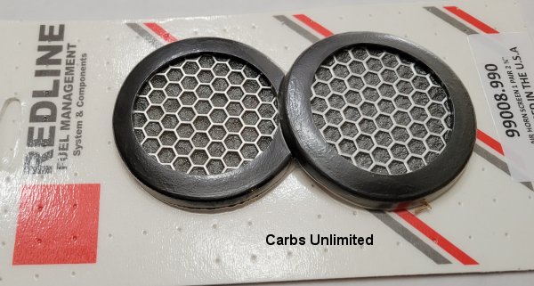 48 IDA WEBER AIR HORN SCREEN 48 IDA CARBURETORS SOLD EACH 1 SCREEN