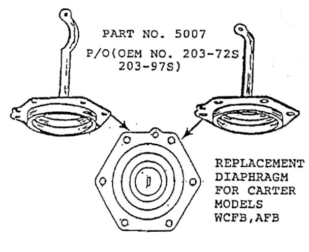 Classic Kit - AFB WCFB Gov Diaphragm