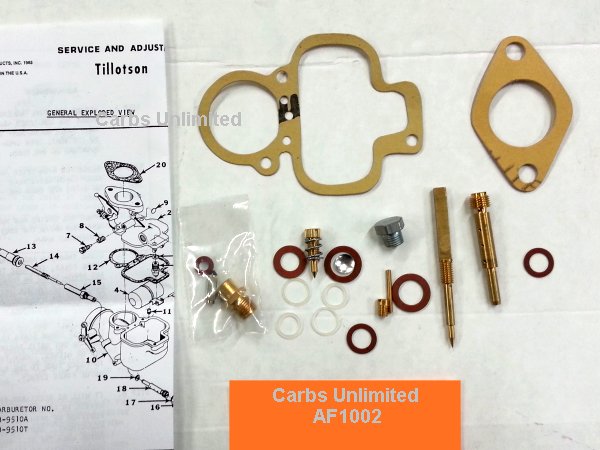 Classic Carburetor Kit - Tillotson Model X