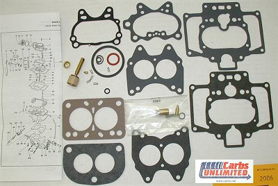 use Kit 2056 Classic Carburetor Kit - Carter WCD Carter 2