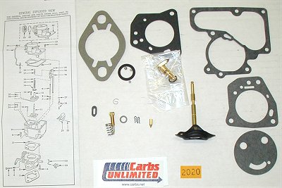 Classic Carburetor Kit - Carter YF