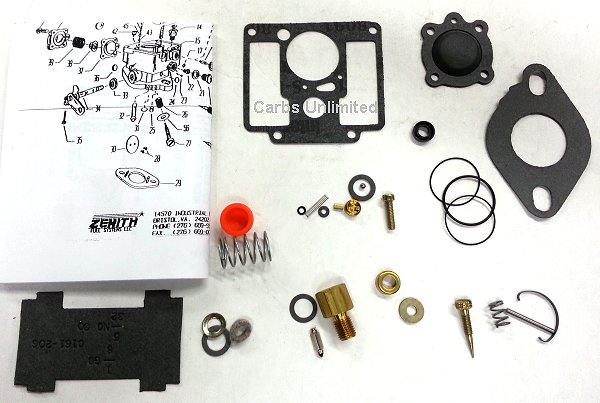 Zenith Fuel Systems Rebuild Kit