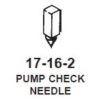 Pump Check Needle weight