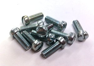 Sloted Fillister Head Screw 6-32 x 3/8 (bag of 10)