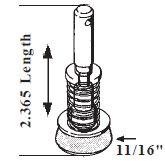 WCFB Leather Accelerater pump