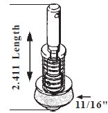 WCFB Leather Accelerater pump