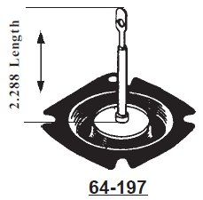 Secondary Diaphragm Assy fits Holley