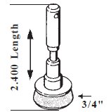 WCFB / AFB Leather Accelerater pump